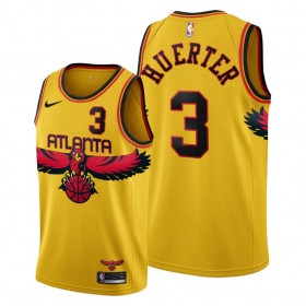 Dres Atlanta Hawks Kevin Huerter 3 Nike 2021-22 City Edition Throwback 90s Swingman